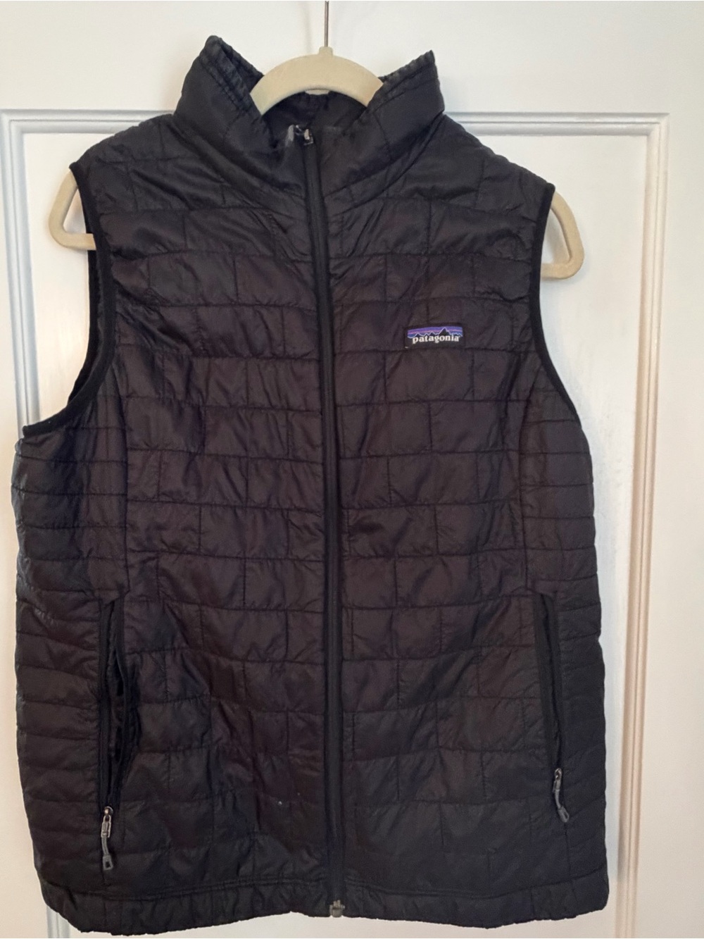 Patagonia Black Quilted Packable Vest